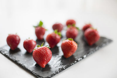 Close-up of strawberries