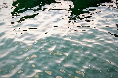 Full frame shot of rippled water