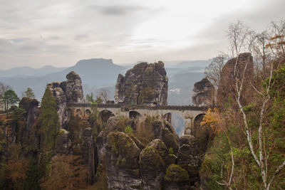 Bastei bridge from germany