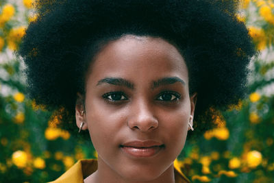 Cuban young woman in a havana park, cuba