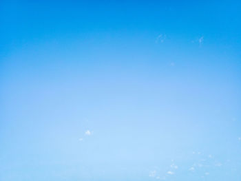 Low angle view of moon in sky