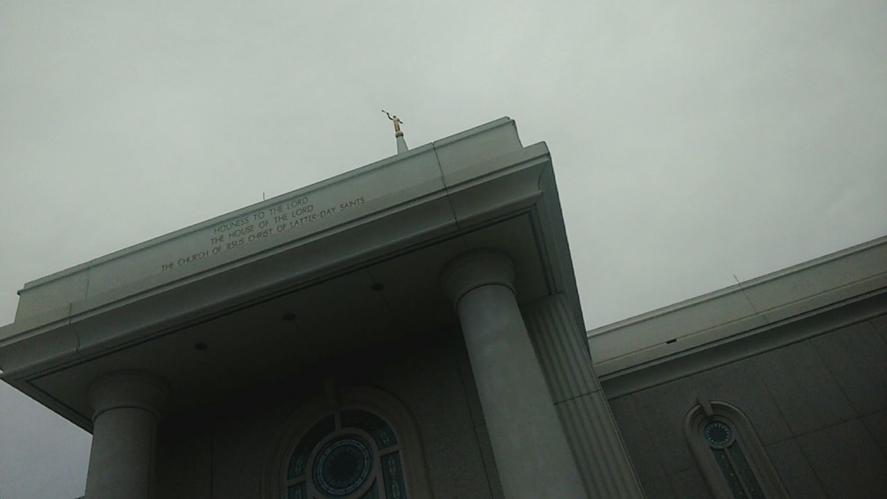 low angle view, architecture, built structure, building exterior, sky, architectural column, high section, column, history, no people, day, old, arch, outdoors, clear sky, building, window, street light, historic, copy space