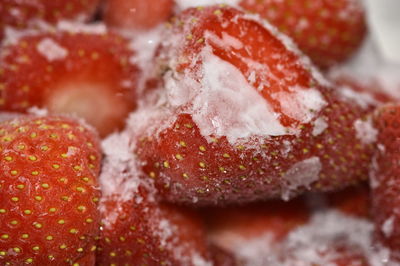 Close-up of ice cream