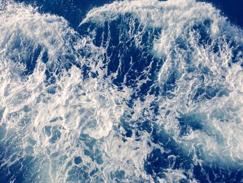 Full frame shot of sea waves