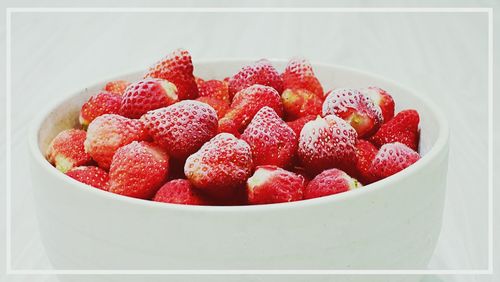 Close-up of strawberries