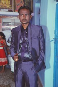 Portrait of a smiling young man