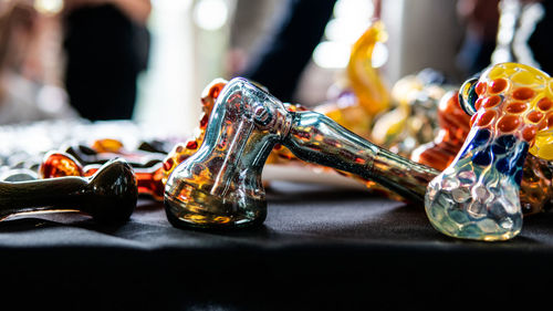 Close-up of drink on table