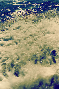 Full frame shot of snow on field against sky