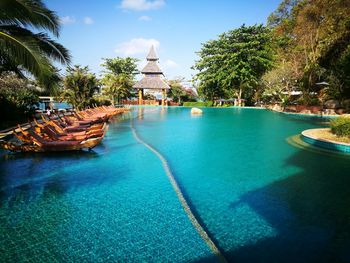 View of swimming pool