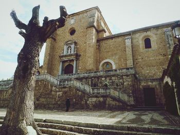 Low angle view of cathedral against sky