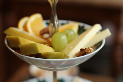 Close-up of fruits in bowl