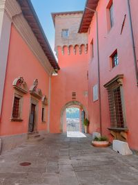 Exterior of old building