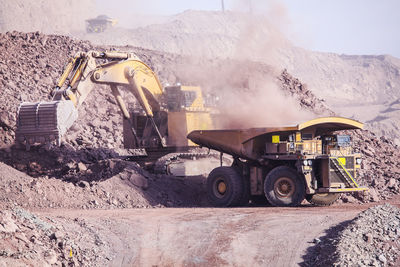 View of construction site