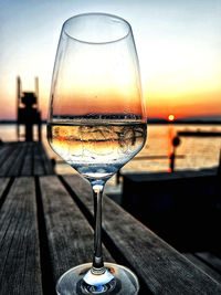 Close-up of drink on table