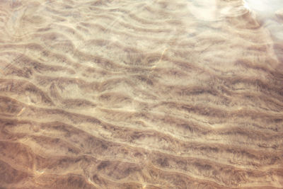 Full frame shot of rippled water