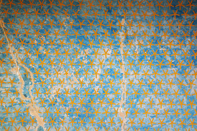 Full frame shot of patterned wall