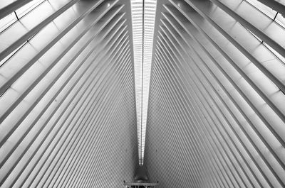 Low angle view of modern ceiling