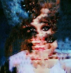 Portrait of young woman