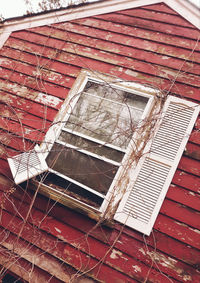 Low angle view of old building