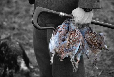 Man holding fish