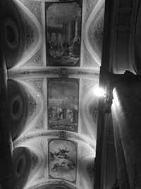 Low angle view of temple