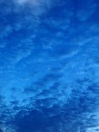 Low angle view of blue sky