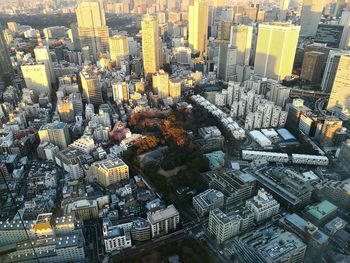 Aerial view of a city