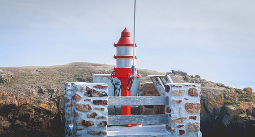 Lighthouse against sky