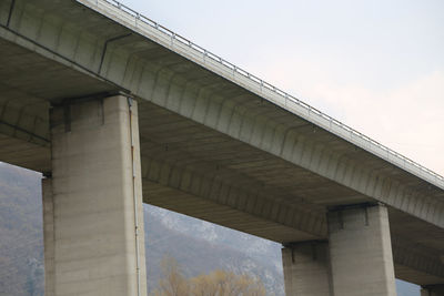 Low angle view of bridge