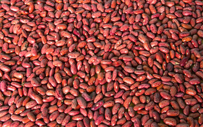 Full frame shot of onions for sale at market stall