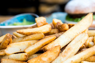 Close-up of french fries