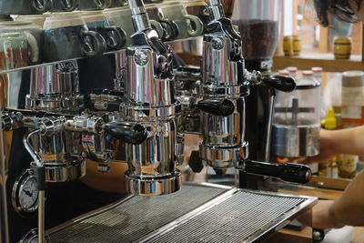 Close-up of coffee cups