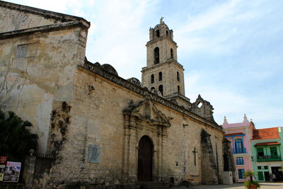 Low angle view of cathedral against sky