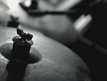 Close-up of cymbal