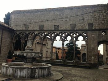 Interior of building