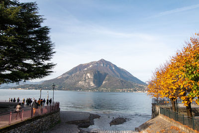 View looking to lake como