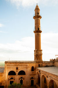 Low angle view of historical building against sky