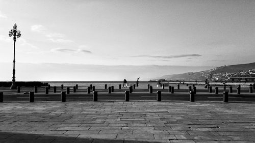 View of beach against sky