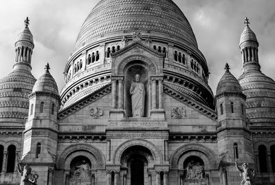 Low angle view of historical building