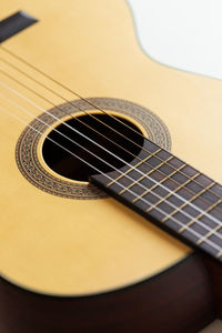 Close-up of guitar