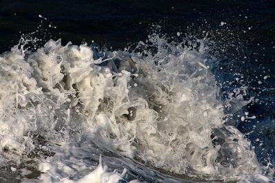 Close-up of splashing water