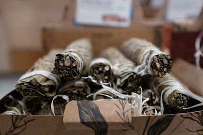 Close-up of food for sale