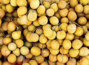 Full frame shot of fruits for sale at market stall