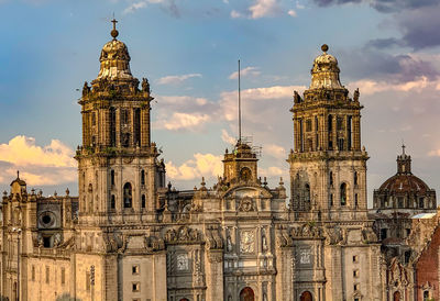 Low angle view of cathedral against sky