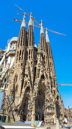 Low angle view of a temple