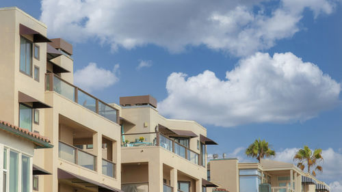 Low angle view of building against sky