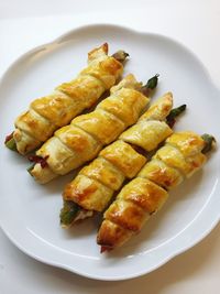 Close-up of served food