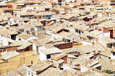 Full frame shot of buildings in city