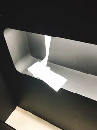 Low angle view of ceiling
