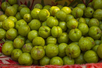 Full frame shot of apples